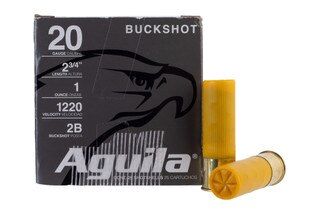 Aguila high-velocity buckshot ammunition.
